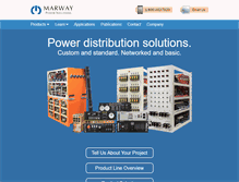 Tablet Screenshot of marway.com